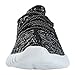 Alexis Leroy Spring Summer Women Court Fabric Athletic Moccasin Shoes (Black,39 M EU/8-8.5 B(M) US)