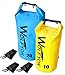 20L / 10L Dry Bag - Wolfyok Roll Top Waterproof Floating Duffle Dry Gear Bag with Adjustable Shoulder Straps for Boating / Kayaking / Fishing / Rafting / Camping / Canoeing / Snowboarding