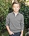 Gioberti Boy's Knitted Half Zip 100% Cotton Sweater