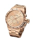TW Steel Canteen Men's Chronograph Rose Gold PVD Watch - CB233