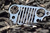 Boesch Built Stainless Steel Jeep Grill Key Chain