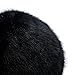 Professional Microphone Furry Windscreen Muff Windscreen Wind Cover Windshield for Blue Snowball,Black