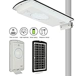 OUTAD 8 Watt -LED Solar Wall Light - Solar Street Light All in One Solar with Motion Series - Professional Grade Street Solar Light