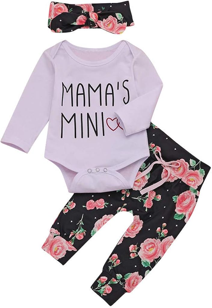 Eqenkely Prinzessinnen Kleid Für Baby Mädchen - Langarm Tutu Rock Mit Blumenprint Für 6 Monate Bis 3 Jahre