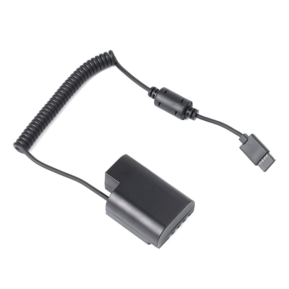 SZRMCC Power Cable for Panasonic DMC GH5 GH4 GH3 Camera for DJI Ronin-S DC 12V Outport to DMW DCC12 DC Coupler Coiled Cable Dummy Battery Adapter