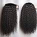 Prom Rosa Curly Lace Front Human Hair Wigs Pre Plucked Brazilian Kinky Curly Lace Frontal Wig with Baby Hair 150% Density Virgin Hair Wigs for Black Women（18Inch, Lace Front Wig)