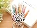 Giant star 12 Pack Diamond Gel Pen Milky Cow Pens,set of 12 Assorted Colors(Milk 12 Pcs)