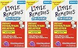 Little Remedies Infant Acetaminophen Fever/Pain Reliever, Grape Flavor, 2 Ounce (Pack of 3)