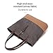 ArcEnCiel Women's Canvas Shoulder Hand Bag Tote Bag (Maroon)