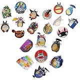 Jiquan My Neighbor Totoro Stickers, Waterproof Vinyl Decal Stickers for Car, Laptop, Phone, Luggage, 21PCS/Set