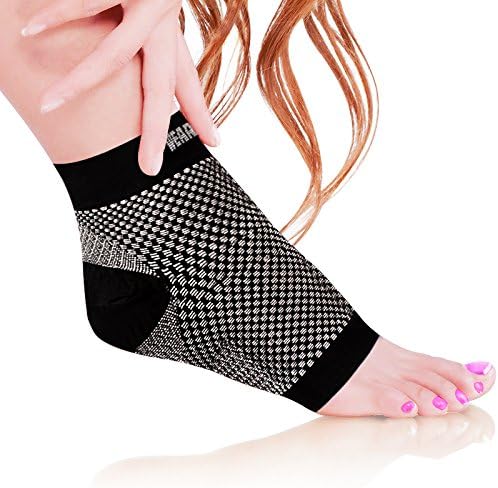 Revivewear Plantar Fasciitis Compression Socks | Firm and Comfortable Arch and Ankle Support | Breathable Foot Sleeves for Men, Women, Faciitis Pain Relief, Heel Spurs, Soreness &amp; More