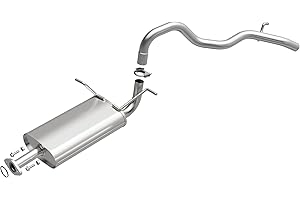 BRExhaust Replacement Exhaust System Kit 106-0673: Compatible with 1994-1997 Geo Tracker, 1994-1998 Suzuki Sidekick 1.6L