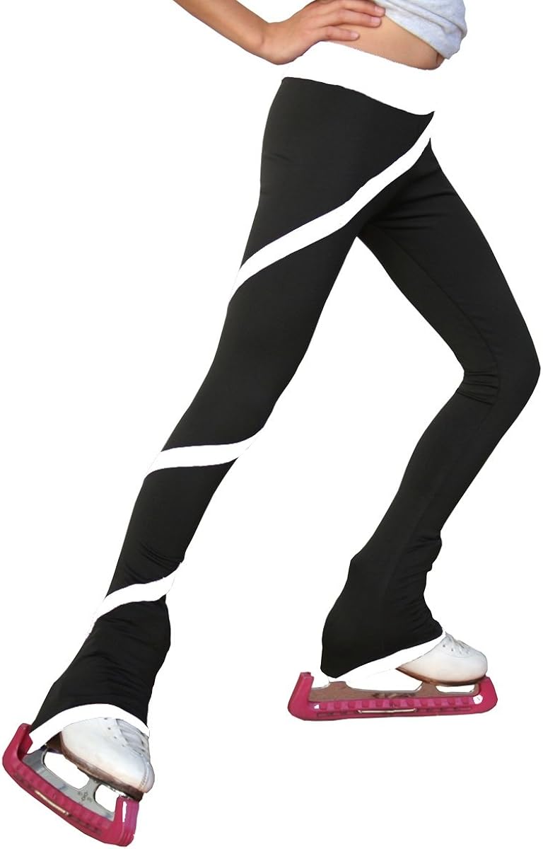 ChloeNoel Figure Skating Spiral Pants P06: Clothing