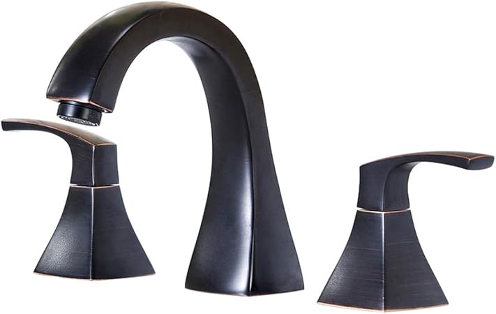 Vapsint Antique Lead Free Oil Rubbed Bronze Widespread Bathroom