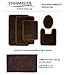 STAINMASTER TruSoft Luxurious Bath Rug, 17-By-24 Inch Coffee Bean