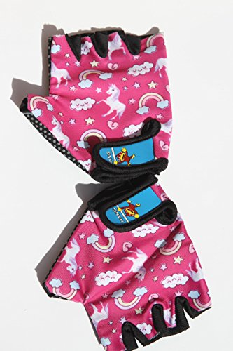 Monkey Bars Gloves (for Kids 7 and 8 Years Old) with Grip Control/Bike Cycling Gloves