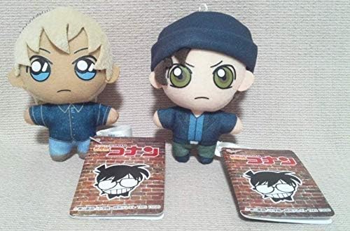 Amazon 名探偵コナン キーチェーンマスコット 2種 赤井秀一 安室透 アニメ 萌えグッズ 通販