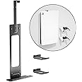 Console Holder Wall Mount for PS5: Black Gaming Stand for PlayStation 5 and 2 Controller Stand Kits