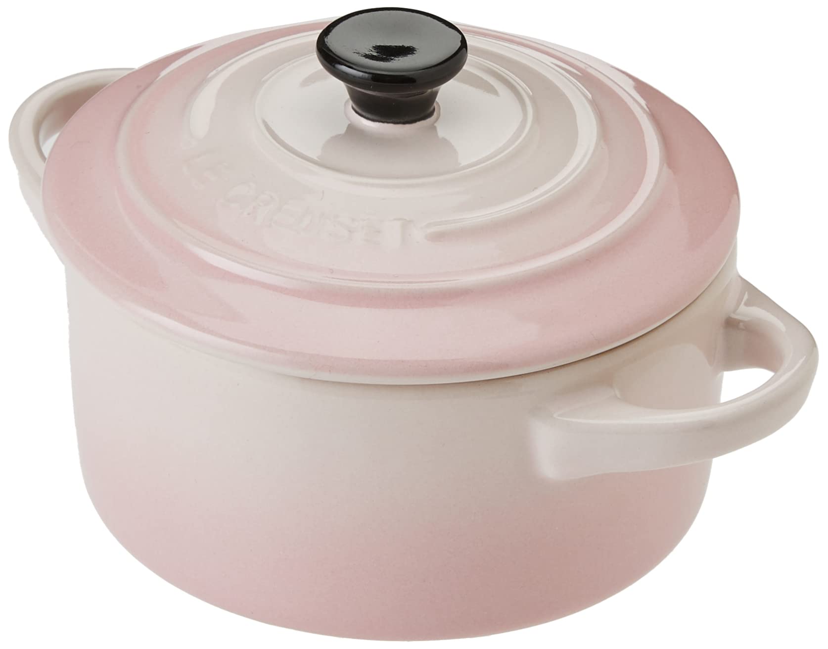 LE CREUSET Stoneware Petite Round Casserole, 0.25 L, Shell Pink, 71901107770100 — image 1