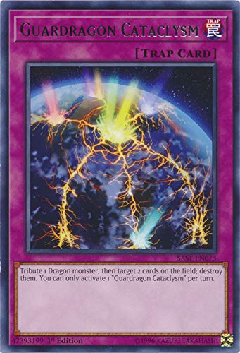 Yu-Gi-Oh! - Guardragon Cataclysm - SAST-EN073 - Savage Strike - First Edition - Rare
