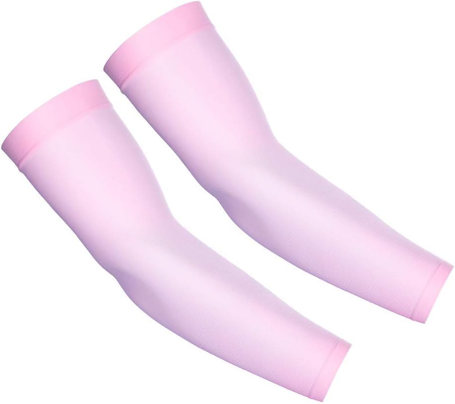 UV Protection Cooling Arm Sleeves - UPF 50 Compression Arm Sleeves for Men/Women/Students for Elbow Brace, Baseball, Basketball, Football, Cycling Sports (Beige): Industrial & Scientific