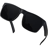 LYZOIT Extra Large Sunglasses for Big Wide Heads Mens Polarized XL Oversized Square Sun Glasses