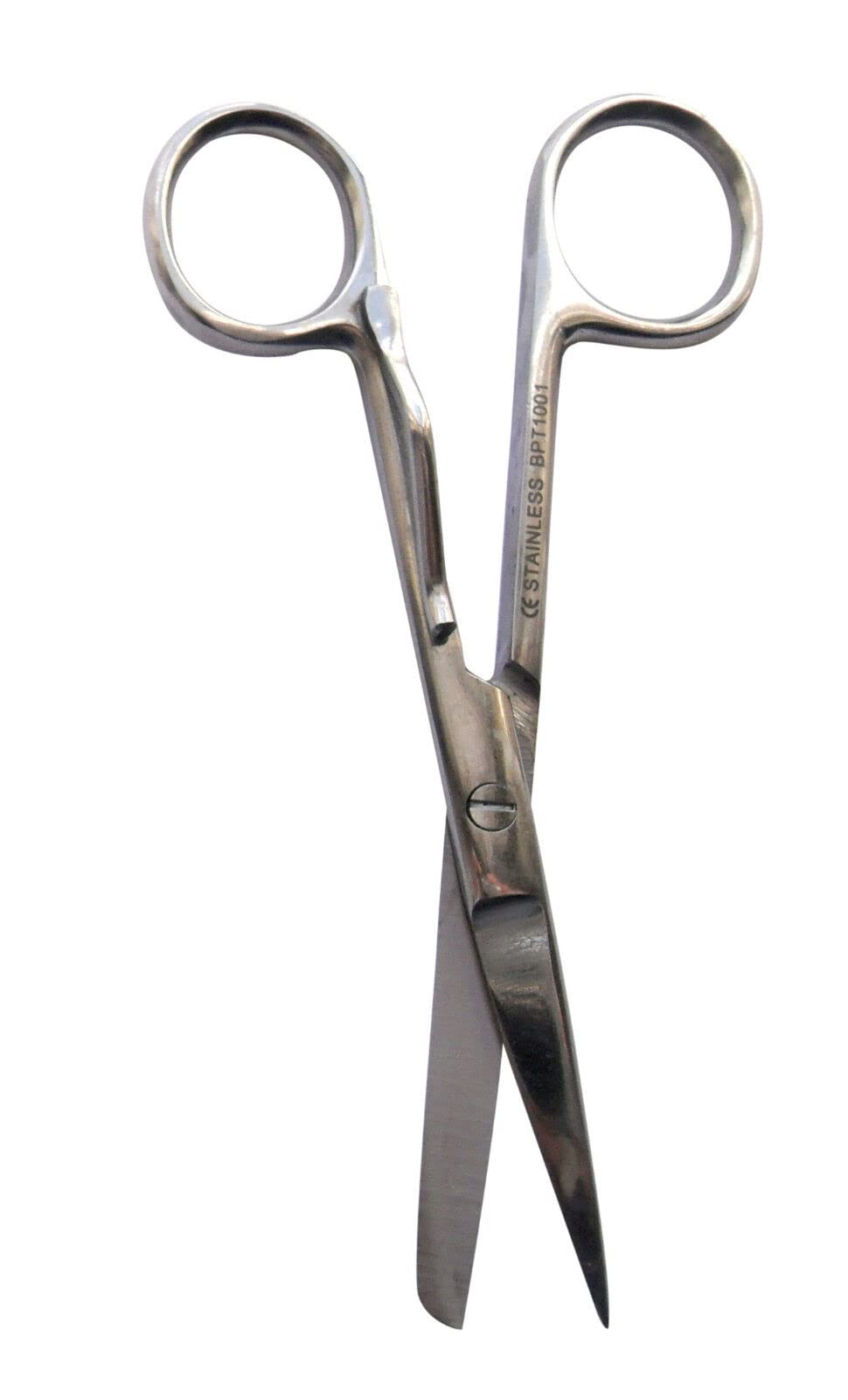 5" / 12.5cm Pocket Scissors with Clip (Sharp/Blunt)