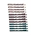 Karina 3 Color 12 Piece Swirl Bobby Pins