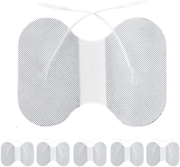 Syrtenty TENS Unit Replacement Pads Pack of 5 Butterfly Shaped
