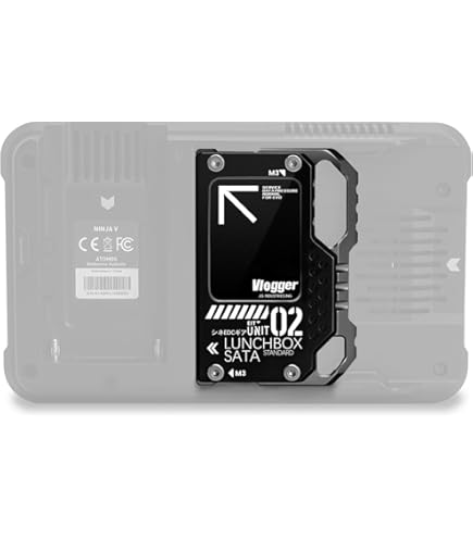 Amazon.com: Lunchbox II SATA SSD Case, Compatibel with Atomos