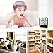 sparoma Indoor Hygrometer Thermometer Humidity Monitor Weather Station with Temperature Gauge and Humidity Meter