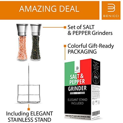 1 Salt+Pepper+Grinder+Set+Adjustable