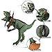 EpochAir Dinosaur Toys Electronic Shooter Gun Dilophosaurus Realistic Model Assorted Dinosaur Figures with Roaring Sound and Lights