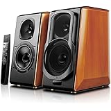 Edifier S2000pro Powered Bluetooth Bookshelf Speakers - Near-Field Active Studio Monitor Speaker with Wireless and Optical Input