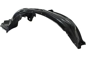 Evan Fischer Fender Liner Compatible with 2008-2011 Subaru Impreza, Front Driver Side Plastic SU1248117