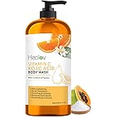 Kojic Acid Soap for Hyperpigmentation – Kojic Papaya Skin Brightening Body Wash – Turmeric Soap for Dark Spots, Acne Scars & Blemishes – Brightening Face Cleanser Skincare for Radiant, Even Skin Tone