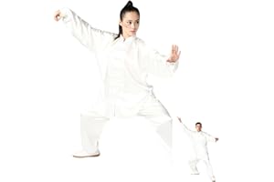 ZooBoo Unisex Korean Silk Tai Chi Uniforms Kung Fu Clothing