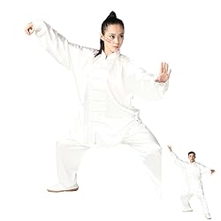 ZooBoo Unisex Korean Silk Tai Chi Uniforms Kung Fu