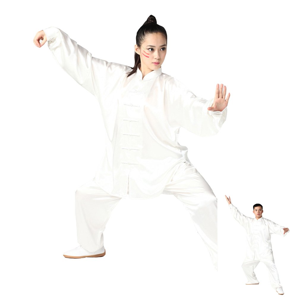 ZooBoo Unisex Korean Silk Tai Chi Uniforms Kung Fu