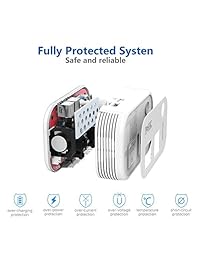 Foval 200W inversor de corriente para automóvil DC 12V a 110V AC Convertidor con cargador de 4 puertos USB (blanco)