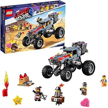 LEGO THE LEGO MOVIE 2 Escape Buggy 70829 Building Kit, Build and Play Toy Car with Action Heroes, New 2019 (550 Pieces)