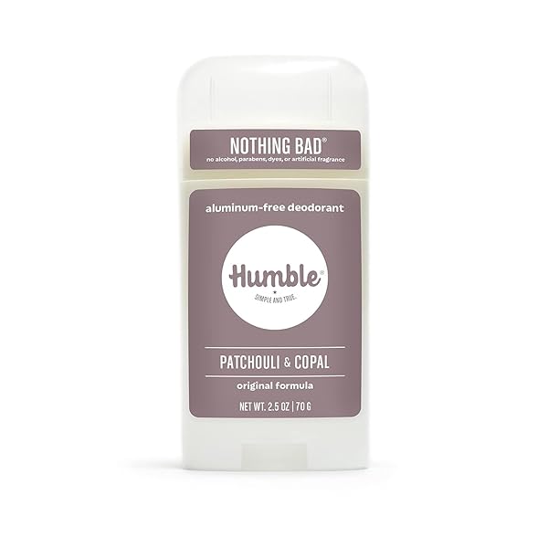 HUMBLE BRANDS PATCHOULI COPAL FRANKINCENSE DEODORANT, 2.5 OZ