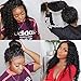 Perstar Brazilian Deep Wave Lace Front Wigs 13x4 Lace Frontal Pre Plucked Human Hair Wigs For Black Women 150% Density Lace Front Wigs With Baby Hair 100% Unprocessed Virgin Human Hair Wig 14
