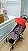 Choopie Stroller Seat Liner, Cityliner Baby Stroller Cushion Pad, Just Black