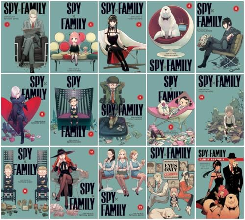 Amazon.com: Spy x Family Manga Series 11 Books Bundle Set (Vol. 1