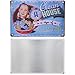 Juvale Funny Vintage Retro Metal Tin Signs (6 Pack), 12 x 8 Inches