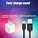Wireless Charger for iPhone X, iPhone 8/8 Plus Fast Wireless Charge for Samsung Galaxy S9/S9 Plus/S8/S8 Plus/S7 Note 8 and All Qi-Enabled Phones Amysen (Adapter Not Included)
