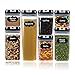 Food Storage Containers with Lids - by Simple Gourmet. 7-Piece Set of BPA Free Air Tight Food Containers for Pantry Organization and Storage. Includes BONUS 16 Free Labels to Identify Contents…
