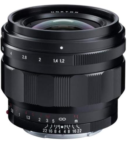 Amazon.com : Voigtlander Nokton 40mm f/1.2 Aspherical Lens