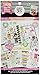 me & my BIG ideas Sticker Value Pack - The Happy Planner Scrapbooking Supplies - Watercolor Theme - Multi-Color & Gold Foil - Great for Projects, Scrapbooks & Albums - 30 Sheets, 1078 Stickers Total